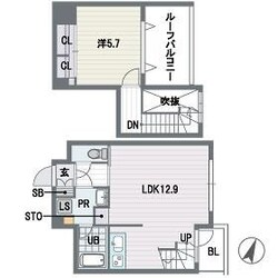 プラウド平和の物件間取画像